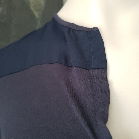 Ecru | Tonal Mix Media Blouse - Picture 6 of 9